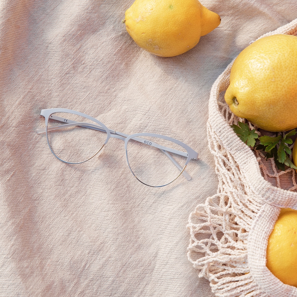 MODO & ECO Brille 4518 Damen - Weinrot Elegante Lesebrille